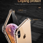 قاب محافظ ژله ای کپسول دار 5 گرمی اپل Clear Tpu Air Rubber Jelly Case For Apple iPhone Xs Max