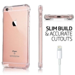 قاب محافظ ژله ای کپسول دار 5 گرمی اپل Clear Tpu Air Rubber Jelly Case For Apple iphone 6 6S