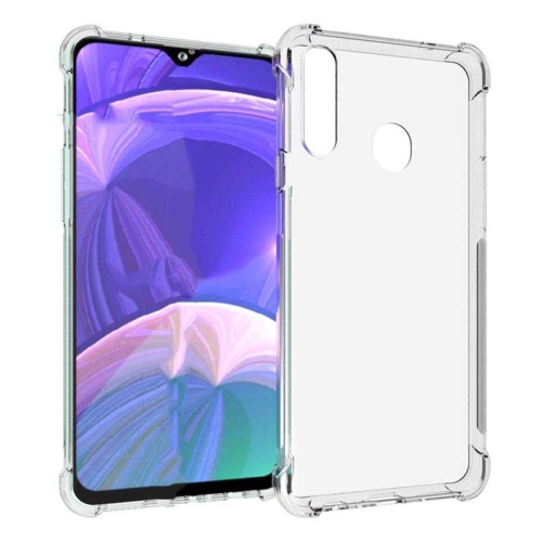 قاب محافظ ژله ای کپسول دار 5 گرمی سامسونگ Clear Tpu Air Rubber Jelly Case For Samsung Galaxy A20s