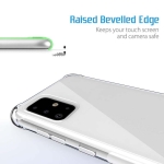 قاب محافظ ژله ای کپسول دار 5 گرمی سامسونگ Clear Tpu Air Rubber Jelly Case For Samsung Galaxy A71