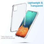 قاب محافظ ژله ای کپسول دار 5 گرمی سامسونگ Clear Tpu Air Rubber Jelly Case For Samsung Galaxy A71