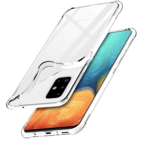 قاب محافظ ژله ای کپسول دار 5 گرمی سامسونگ Clear Tpu Air Rubber Jelly Case For Samsung Galaxy A71