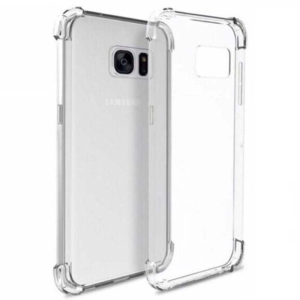 قاب محافظ ژله ای کپسول دار 5 گرمی سامسونگ Clear Tpu Air Rubber Jelly Case For Samsung Galaxy S7 edge
