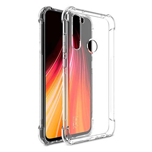 قاب محافظ ژله ای کپسول دار 5 گرمی شیائومی Clear Tpu Air Rubber Jelly Case For Xiaomi Redmi Note 8