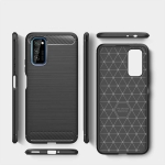 قاب محافظ ژله ای هواوی Fiber Carbon Rugged Armor Case For Huawei Honor V30