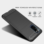 قاب محافظ ژله ای هواوی Fiber Carbon Rugged Armor Case For Huawei Honor V30