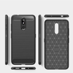 قاب محافظ ژله ای نوکیا Fiber Carbon Rugged Armor Case For Nokia 3.2
