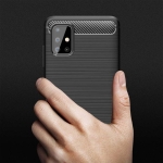 قاب محافظ ژله ای سامسونگ Fiber Carbon Rugged Armor Case For Samsung Galaxy A51