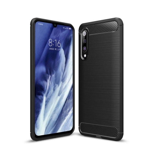 قاب محافظ ژله ای شیائومی Fiber Carbon Rugged Armor Case For Xiaomi Mi 9 Pro 5G