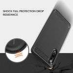 قاب محافظ ژله ای شیائومی Fiber Carbon Rugged Armor Case For Xiaomi Mi 9 Pro 5G