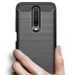قاب محافظ ژله ای شیائومی Fiber Carbon Rugged Armor Case For Xiaomi Redmi K30