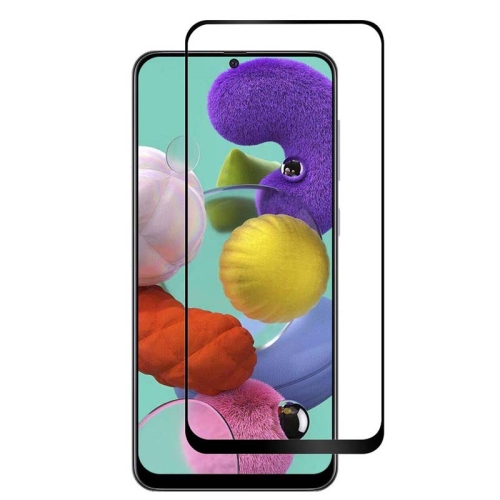 محافظ صفحه نمایش تمام چسب با پوشش کامل سامسونگ Full Glass Screen Protector For Samsung Galaxy A51