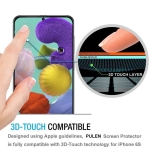 محافظ صفحه نمایش تمام چسب با پوشش کامل سامسونگ Full Glass Screen Protector For Samsung Galaxy A51