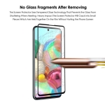 محافظ صفحه نمایش تمام چسب با پوشش کامل سامسونگ Full Glass Screen Protector For Samsung Galaxy A71