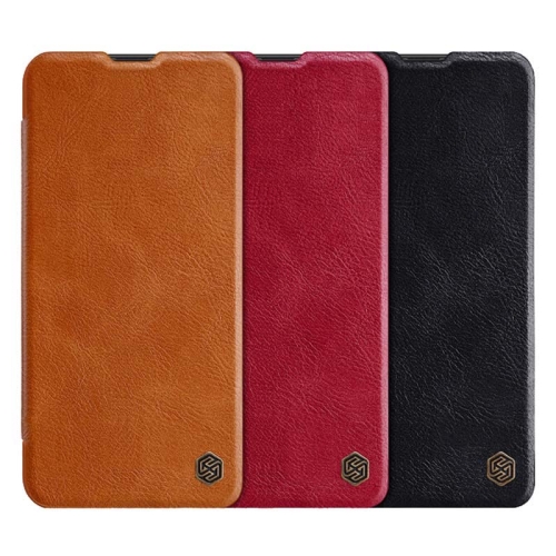 کیف محافظ چرمی نیلکین سامسونگ Nillkin Qin Case For Samsung Galaxy A20e