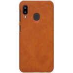 کیف محافظ چرمی نیلکین سامسونگ Nillkin Qin Case For Samsung Galaxy A20e