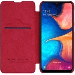 کیف محافظ چرمی نیلکین سامسونگ Nillkin Qin Case For Samsung Galaxy A20e