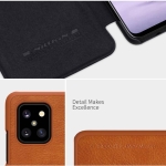 کیف محافظ چرمی نیلکین سامسونگ Nillkin Qin Case For Samsung Galaxy Note 10 Lite