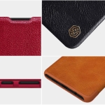 کیف محافظ چرمی نیلکین سامسونگ Nillkin Qin Case For Samsung Galaxy Note 10 Lite