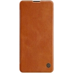 کیف محافظ چرمی نیلکین سامسونگ Nillkin Qin Case For Samsung Galaxy Note 10 Lite