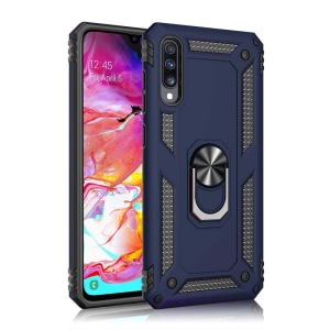 قاب محافظ انگشتی سامسونگ Ring Rugged Hybrid Armor 360 Case Samsung Galaxy A50