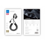 کابل ۳ کاره 2 متری راک Rock 3in1 Metal Stretchable lightning - Type-C - Micro USB