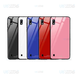 قاب محافظ پشت شیشه ای سامسونگ Tempered Glass Back Case For Samsung Galaxy A10