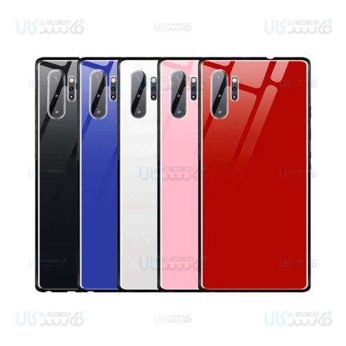 قاب محافظ پشت شیشه ای سامسونگ Tempered Glass Back Case For Samsung Galaxy Note 10 Plus