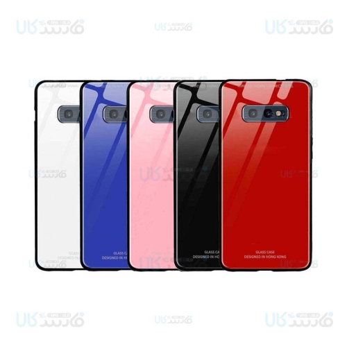 قاب محافظ پشت شیشه ای سامسونگ Tempered Glass Back Case For Samsung Galaxy S10e