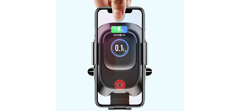 پایه نگهدارنده هوشمند و شارژ بی سیم داخل خودرو بیسوس Baseus Car Wireless Charger Smart Vehicle