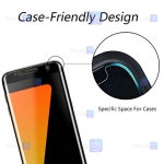 محافظ صفحه نمایش تمام چسب با پوشش کامل Full Glass Screen Protector For Samsung Galaxy S7 edge