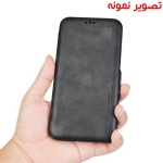 کیف محافظ چرمی پولوکا سامسونگ Puloka Leather Cover Case Samsung Galaxy S9 Plus