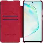 کیف محافظ چرمی نیلکین سامسونگ Nillkin Qin Case For Samsung Galaxy S10 Lite 2020