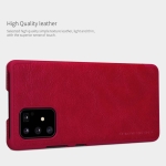 کیف محافظ چرمی نیلکین سامسونگ Nillkin Qin Case For Samsung Galaxy S10 Lite 2020