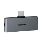 مبدل تایپ سی به هندزفری و شارژر بیسوس Baseus L57 2 In 1 Adapter CATL57-01