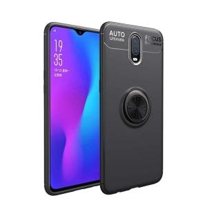 قاب ژله ای طرح چرم انگشتی وان پلاس Becation A.F Magnetic Ring For OnePlus 7