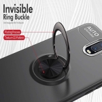 قاب ژله ای طرح چرم انگشتی وان پلاس Becation A.F Magnetic Ring For OnePlus 7