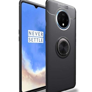 قاب ژله ای طرح چرم انگشتی وان پلاس Becation A.F Magnetic Ring For OnePlus 7T