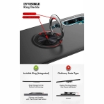 قاب ژله ای طرح چرم انگشتی شیائومی Becation A.F Magnetic Ring For Xiaomi Mi CC9 Pro Mi Note 10 Mi Note 10 Pro