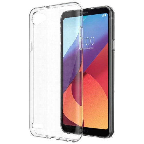 قاب محافظ کریستالی ال جی Clear Crystal Cover For LG Q6