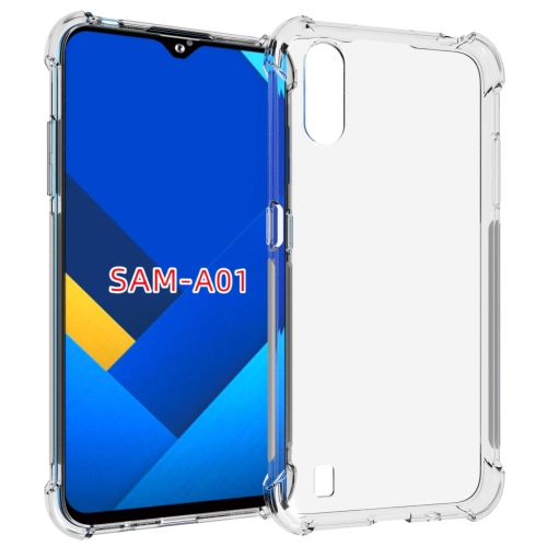 قاب محافظ ژله ای کپسول دار 5 گرمی سامسونگ Clear Tpu Air Rubber Jelly Case For Samsung Galaxy A01