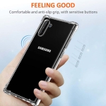 قاب محافظ ژله ای کپسول دار 5 گرمی سامسونگ Clear Tpu Air Rubber Jelly Case For Samsung Galaxy Note 10