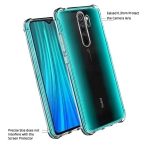 قاب محافظ ژله ای کپسول دار 5 گرمی شیائومی Clear Tpu Air Rubber Jelly Case For Xiaomi Redmi Note 8 Pro