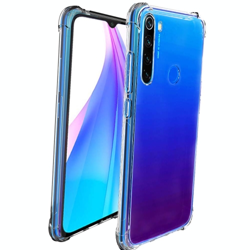 قاب محافظ ژله ای کپسول دار 5 گرمی شیائومی Clear Tpu Air Rubber Jelly Case For Xiaomi Redmi Note 8T
