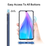 قاب محافظ ژله ای کپسول دار 5 گرمی شیائومی Clear Tpu Air Rubber Jelly Case For Xiaomi Redmi Note 8T