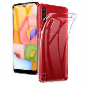 قاب محافظ ژله ای 5 گرمی کوکو سامسونگ Coco Clear Jelly Case For Samsung Galaxy A01