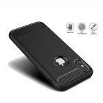 قاب محافظ ژله ای اپل Fiber Carbon Rugged Armor Case For Apple iPhone Xs Max