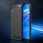 قاب محافظ ژله ای هواوی Fiber Carbon Rugged Armor Case For Huawei Y5 2019 Honor 8S