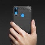 قاب محافظ ژله ای هواوی Fiber Carbon Rugged Armor Case For Huawei Y7 2019 Y7 Prime 2019