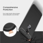 قاب محافظ ژله ای نوکیا Fiber Carbon Rugged Armor Case For Nokia 8.1 X7